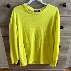 Men's ZEGNA Lime Green Sweater